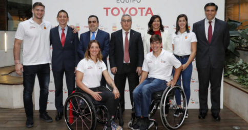 Se presenta el Equipo Toyota, motor de los Juegos de Tokio 2020-14 de abril 2019